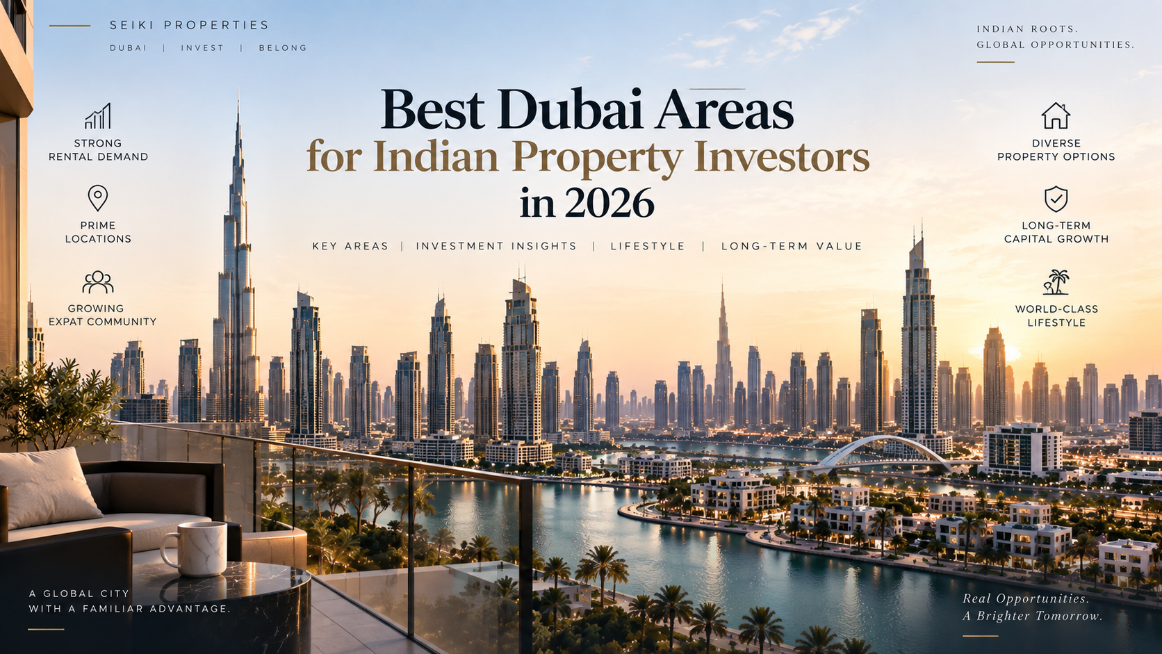 Best Dubai Areas for Indian Property Investors in 2026